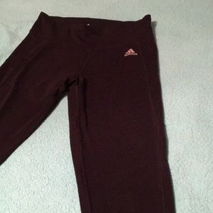 Adidas athletic work out pants